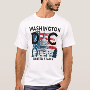 Washington DC Hauptstadt Hill USA Souvenirs Gesche T-Shirt