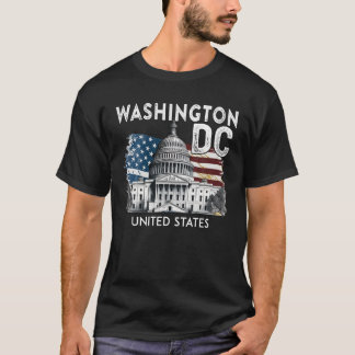 Washington DC Hauptstadt Hill USA Souvenirs Gesche T-Shirt