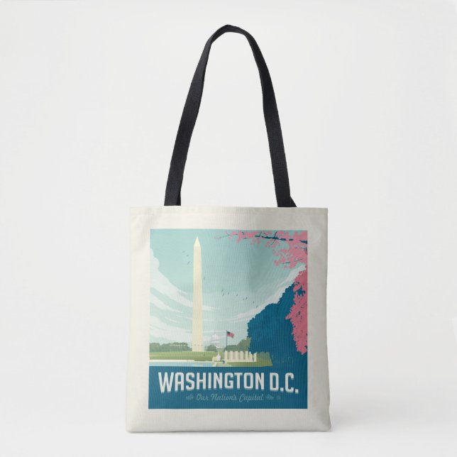 Washington DC | Hauptstadt unserer Nation Tasche (Vorderseite)