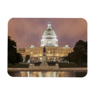 Washington DC, Hauptstadts-Gebäude Magnet