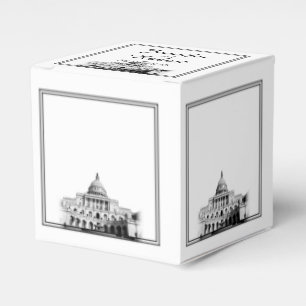 Washington DC Hochzeit in Urlaubsort Fevor Box Geschenkschachtel