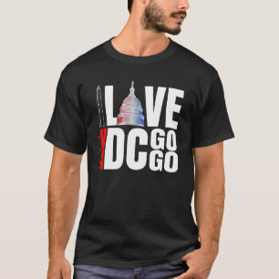 Washington DC I Liebe Go Go Music 13 T-Shirt