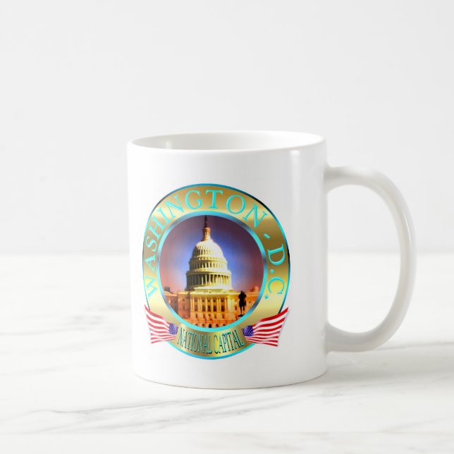 Washington DC Kaffeetasse (Rechts)