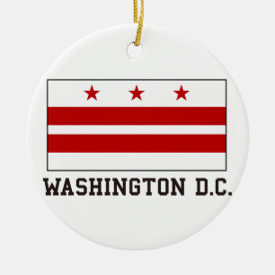 Washington DC Keramik Ornament