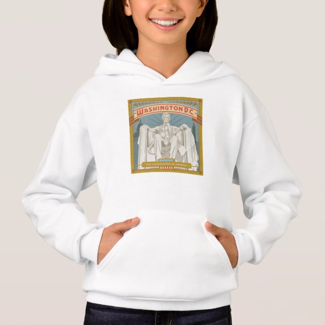 Washington DC | Lincoln Memorial Hoodie (Vorderseite)