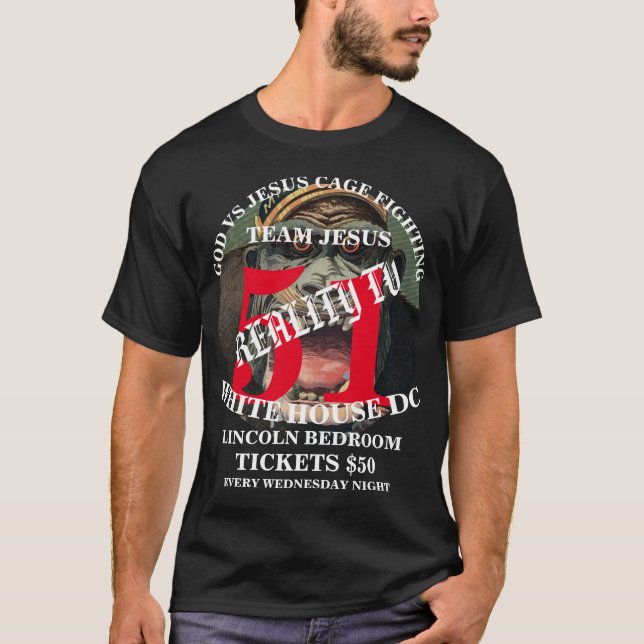 WASHINGTON DC LINCOLN SCHLAFZIMMER TRUMP T-Shirt (Vorderseite)