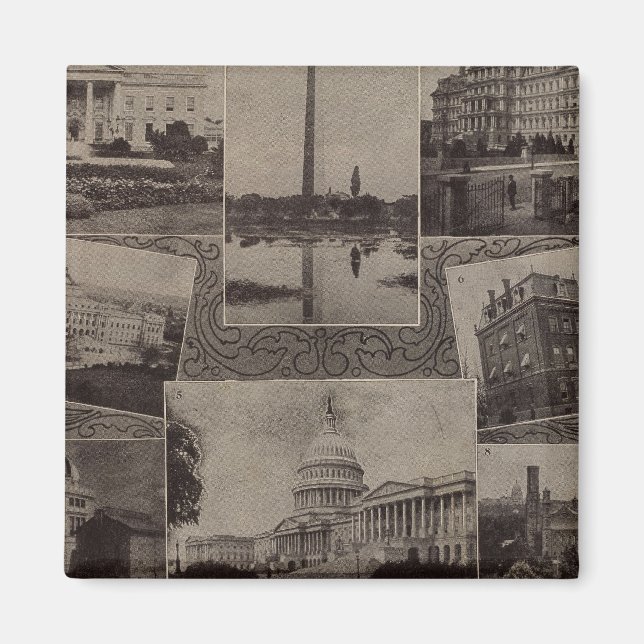 Washington, DC Magnet (Vorne)