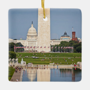 Washington DC Mall Keramikornament