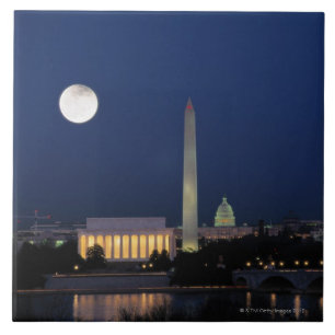 Washington DC nachts Fliese