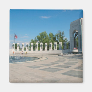 Washington, DC, nationales WWII Denkmal Magnet