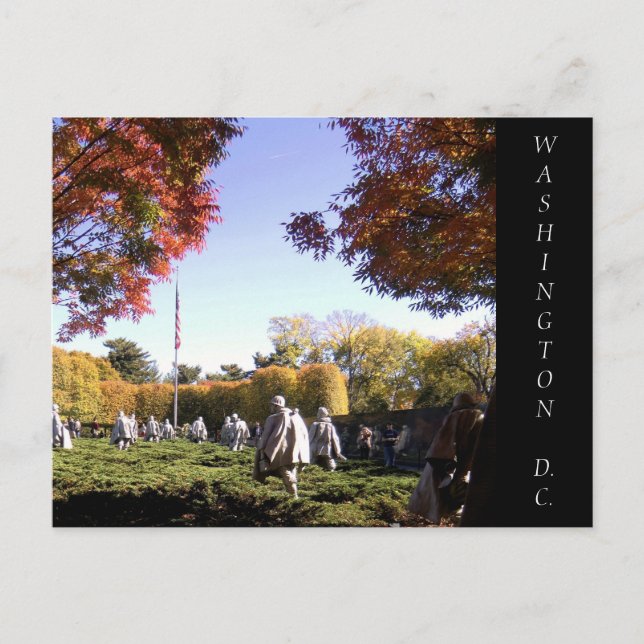 Washington DC Postcard Postkarte (Vorderseite)