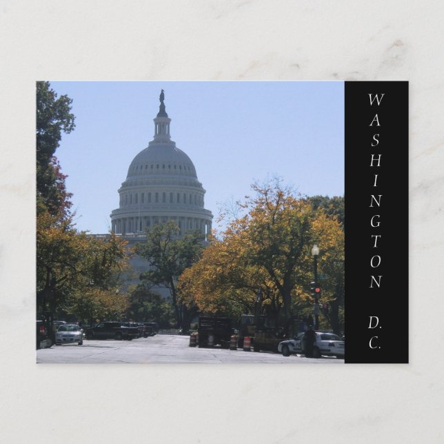 Washington DC Postcard Postkarte (Vorderseite)