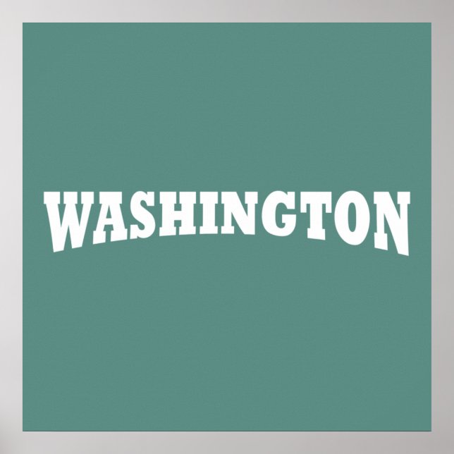 Washington DC Poster (Vorne)