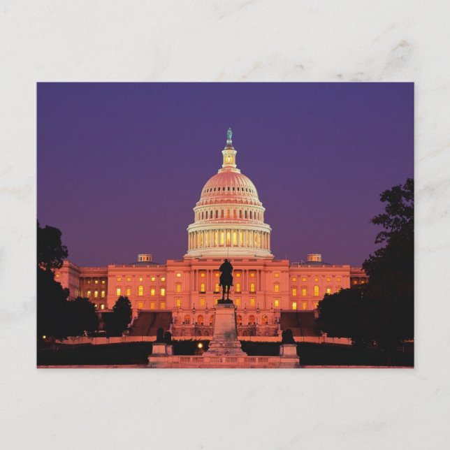 WASHINGTON DC POSTKARTE (Vorderseite)