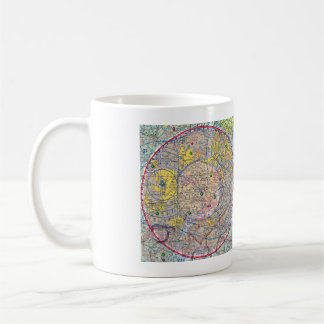 Washington DC Sektordiagramm Kaffeetasse