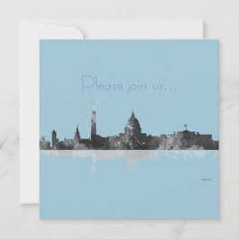 WASHINGTON DC SKYLINE EINLADUNG