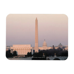 Washington, DC-Skyline Magnet