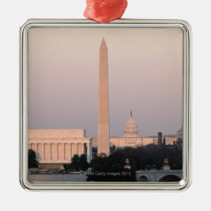 Washington, DC-Skyline Ornament Aus Metall