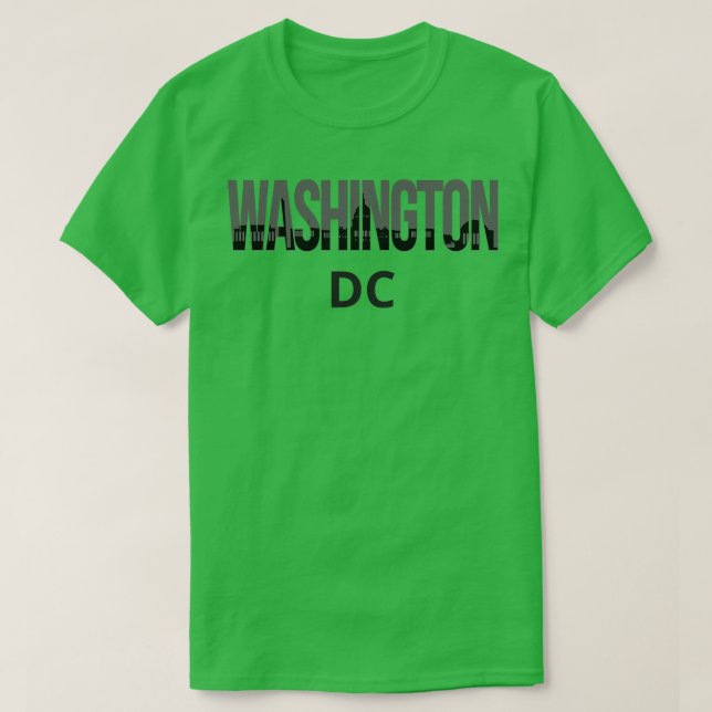 Washington DC Skyline Pride I T-Shirt (Design vorne)