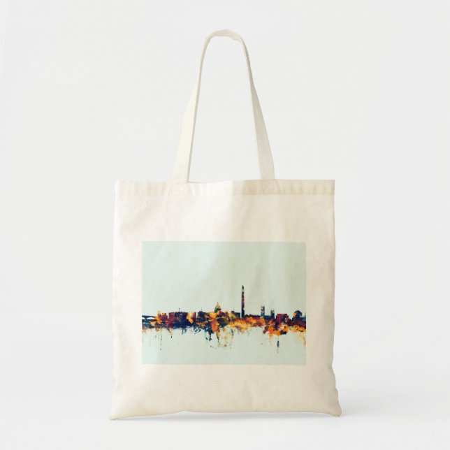 Washington DC Skyline Tragetasche (Vorne)