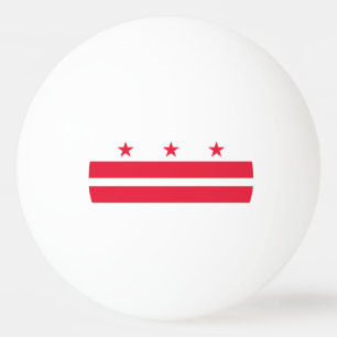 Washington DC Staatsflagge Tischtennisball