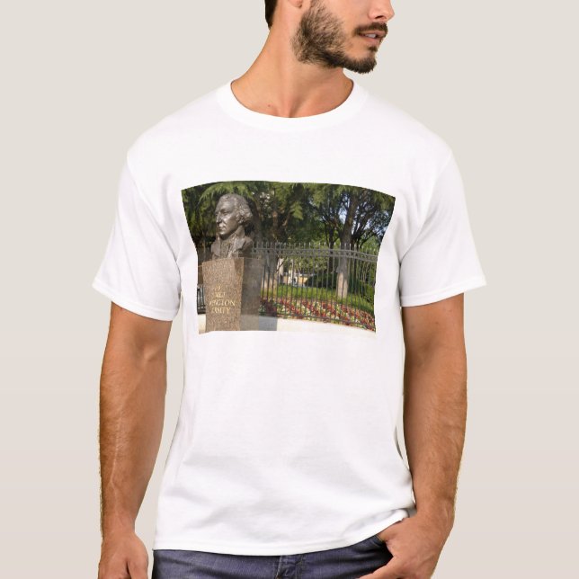 Washington, DC, Statue von George Washington, T-Shirt (Vorderseite)