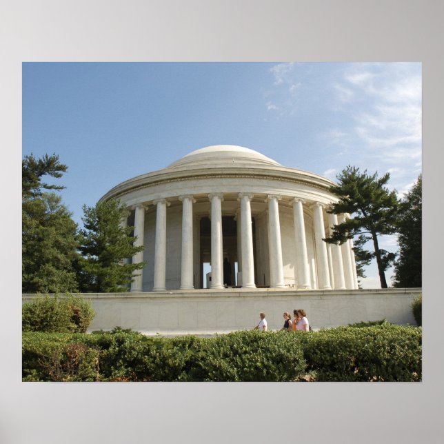 Washington, DC. Thomas Jefferson Memorial Poster (Vorne)