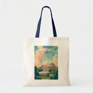Washington DC Thomas Jefferson Memorial Travel Art Tragetasche