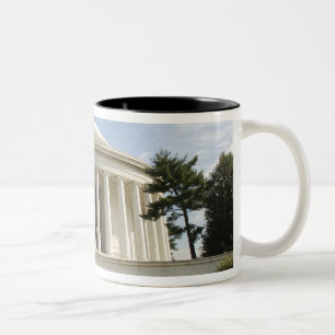 Washington, DC. Thomas- Jeffersondenkmal Zweifarbige Tasse