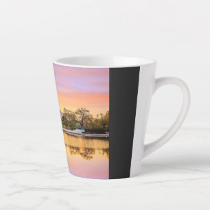 Washington DC US-Kapitol-Gebäude Sonnenuntergangsr Milchtasse