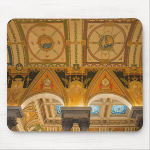 WASHINGTON, DC USA. Decke in großem Hall von Mousepad