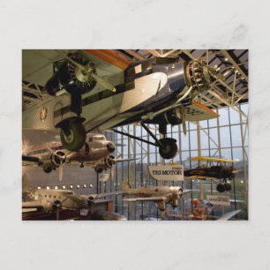 WASHINGTON, DC USA. Flugzeuge herein angezeigt Postkarte
