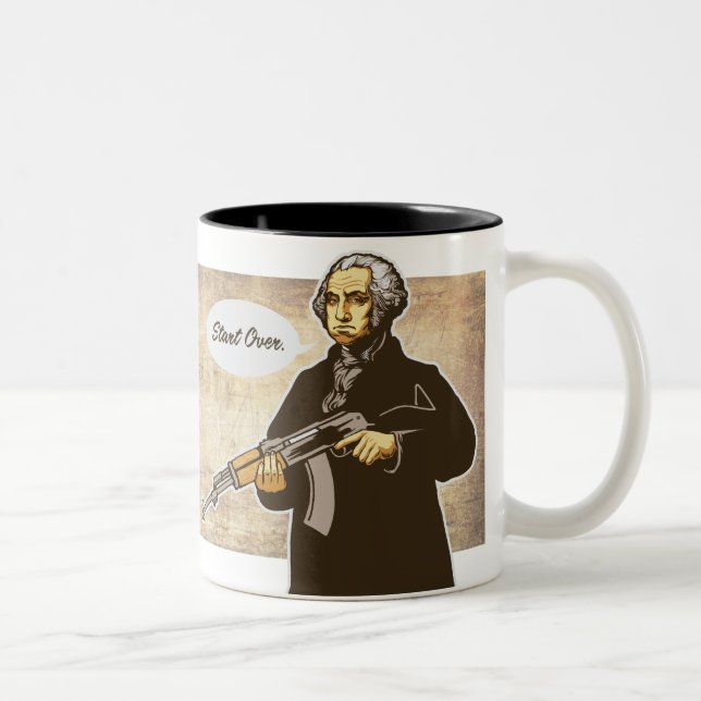 Washington "début au-dessus" des tasses (Droit)