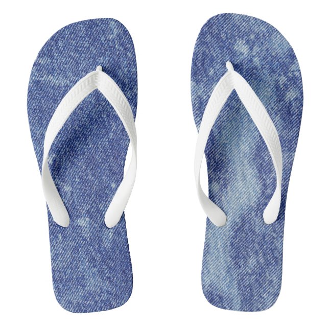 Washington Denim Design #12 @ Emporio Moffa Flip Flops (Fußbett)