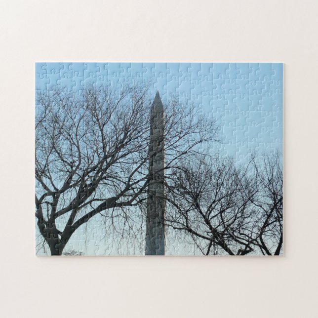 Washington Denkmal im Winter I Landschaft (Horizontal)