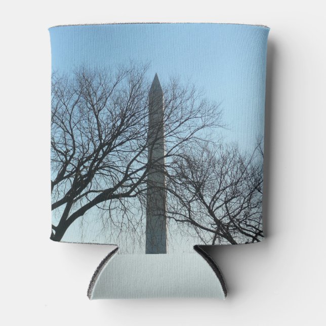 Washington Denkmal im Winter I Landschaft Dosenkühler (Vorderseite)