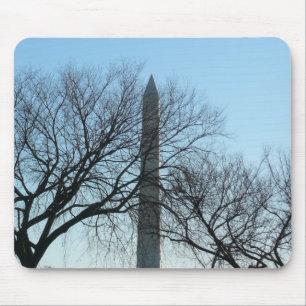 Washington Denkmal im Winter I Landschaft Mousepad