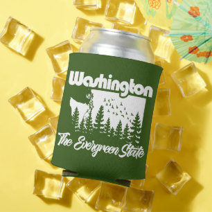 Washington Der Evergreen-Staat Dosenkühler