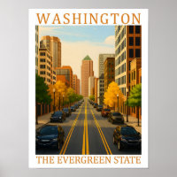 Washington, Evergreen Staat USA Travel Place
