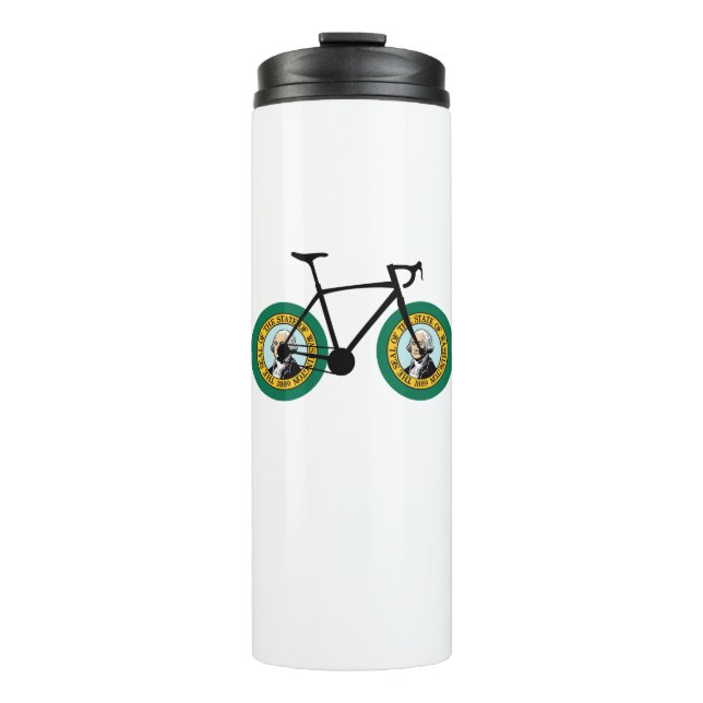 Washington Flag Cycling Thermosbecher (Vorderseite)