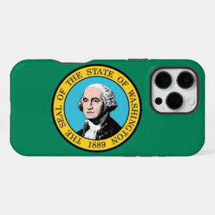 Washington-Flagge iPhone 16 Pro Max Hülle