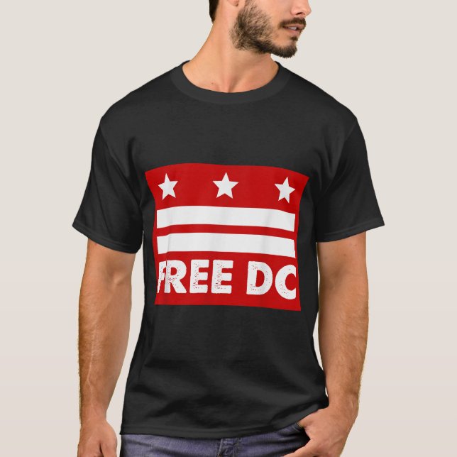 Washington Free Dc Free Dc T-Shirt (Vorderseite)