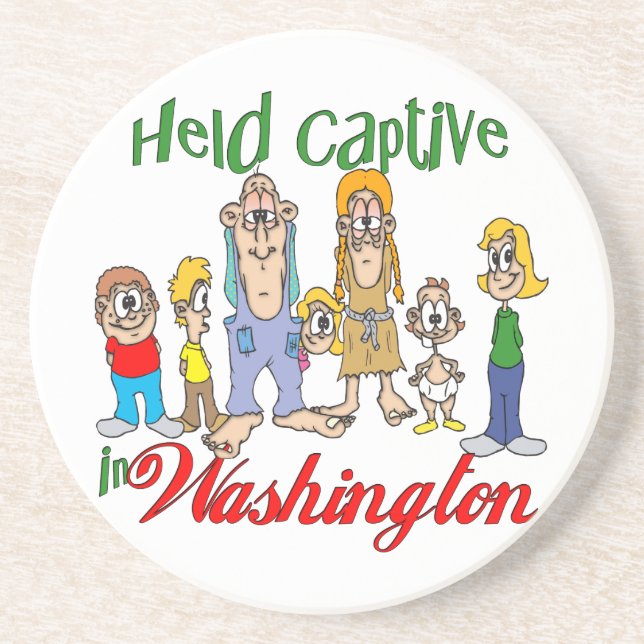 Washington Funny Trailer Park Dessous de verre San (Devant)