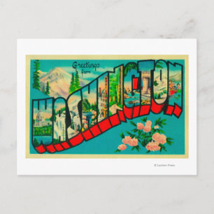 Washington - Große Briefszenen Postkarte