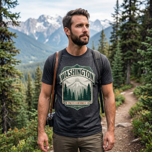 Washington Heritage-Abzeichen-T-Shirt T-Shirt