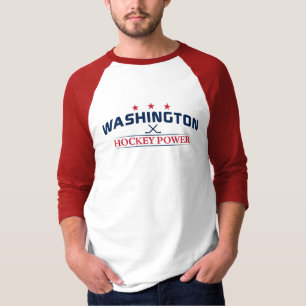 Washington Hockey Power Langarm-T-Shirt T-Shirt