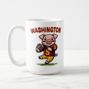 Washington Hog Football Kaffeetasse