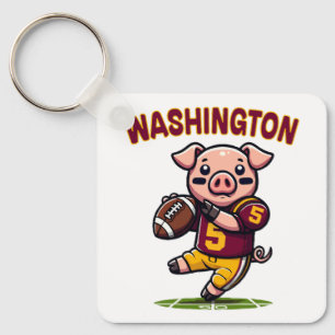 Washington Hog Football Schlüsselanhänger