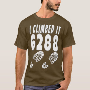 Washington I Climbed It 6288 Mount NH48 New Ham T-Shirt