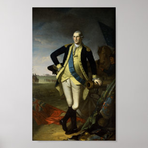 Washington in Princeton Poster